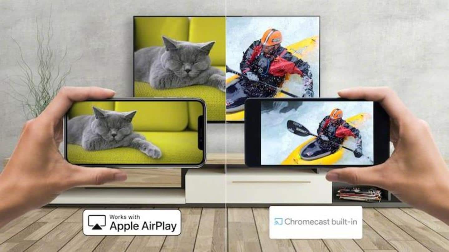 The TVs have HDMI 2.1 ports The TVs have HDMI 2.1 ports