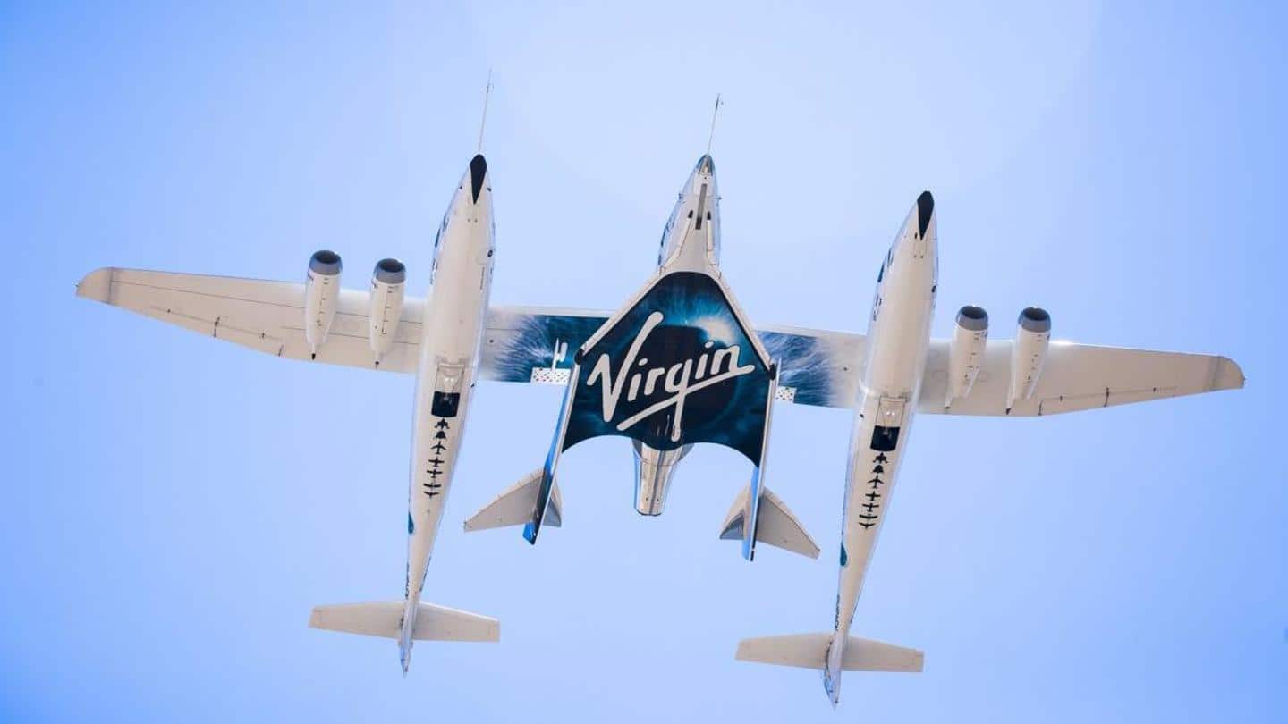 Virgin Galactic's Richard Branson flies to space aboard VSS Unity!