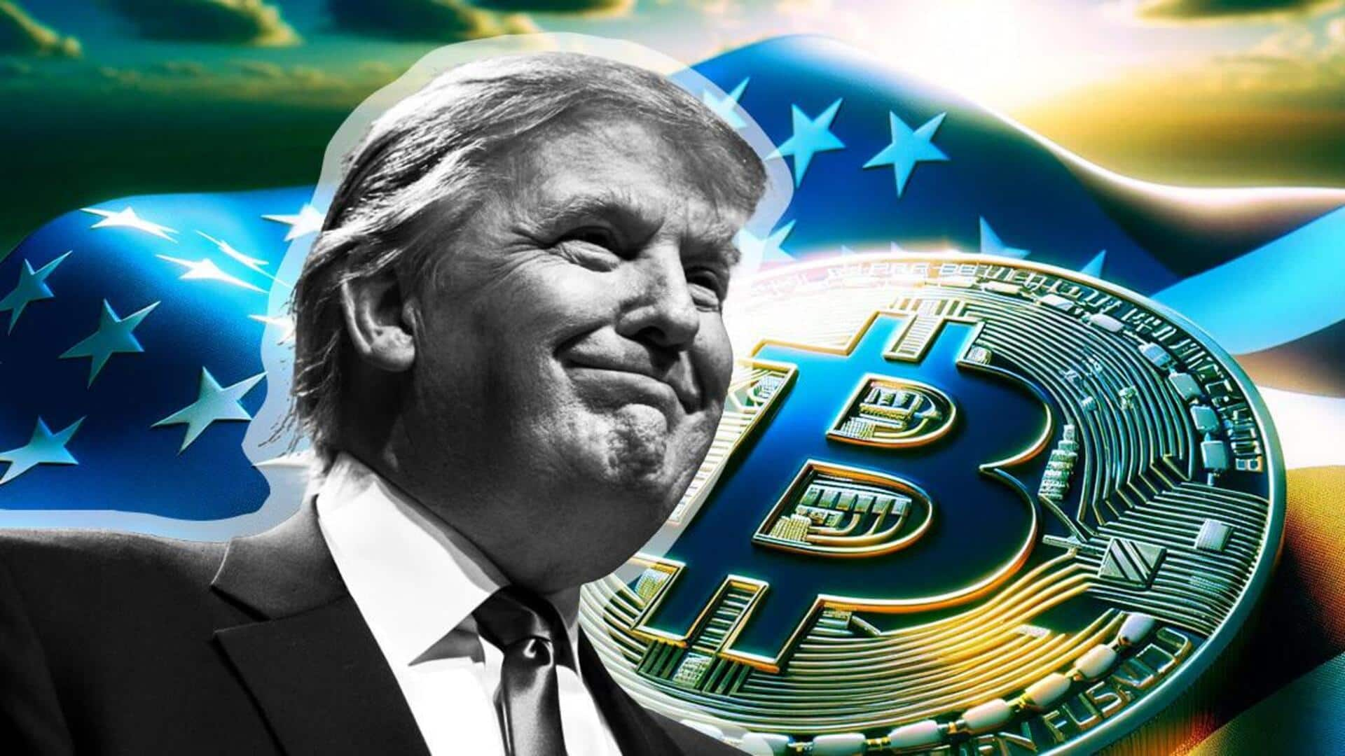 Bitcoin hits 6-week high of $69,500 after Trump's pro-crypto speech