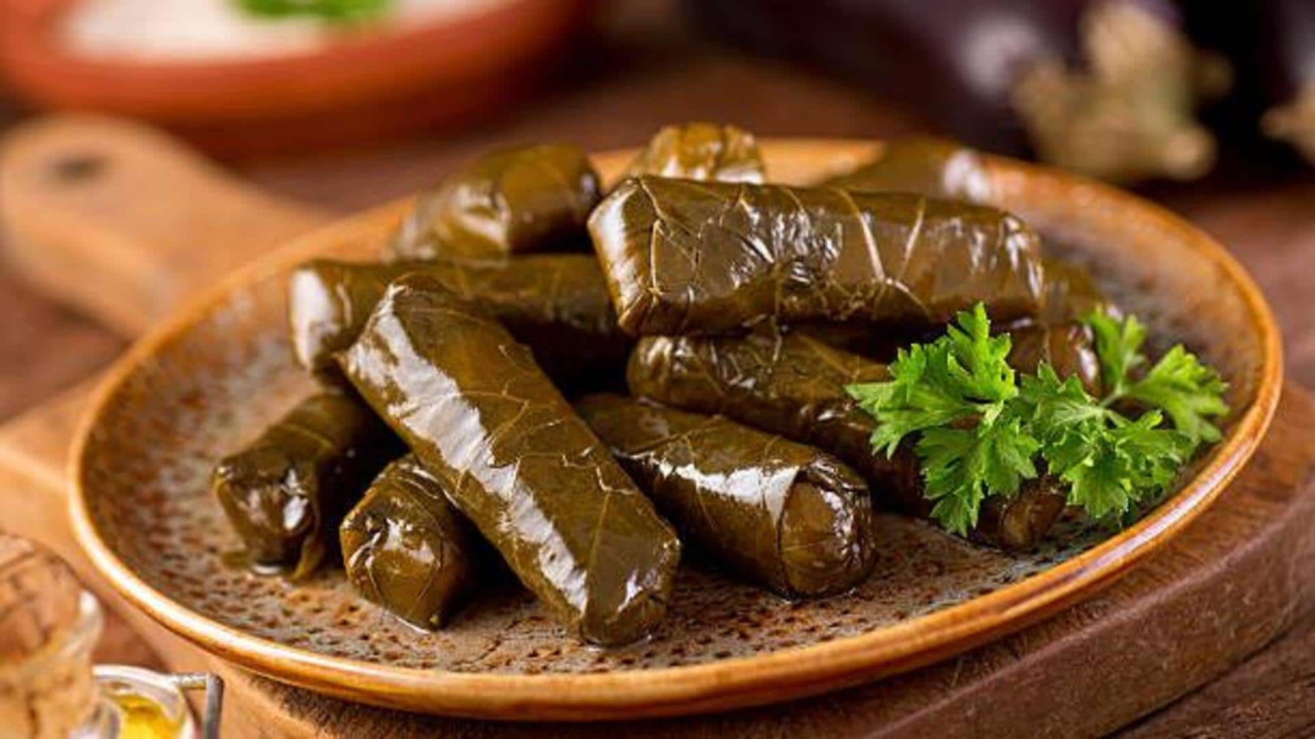 How to cook with grape leaves: 5 tasty ideas 