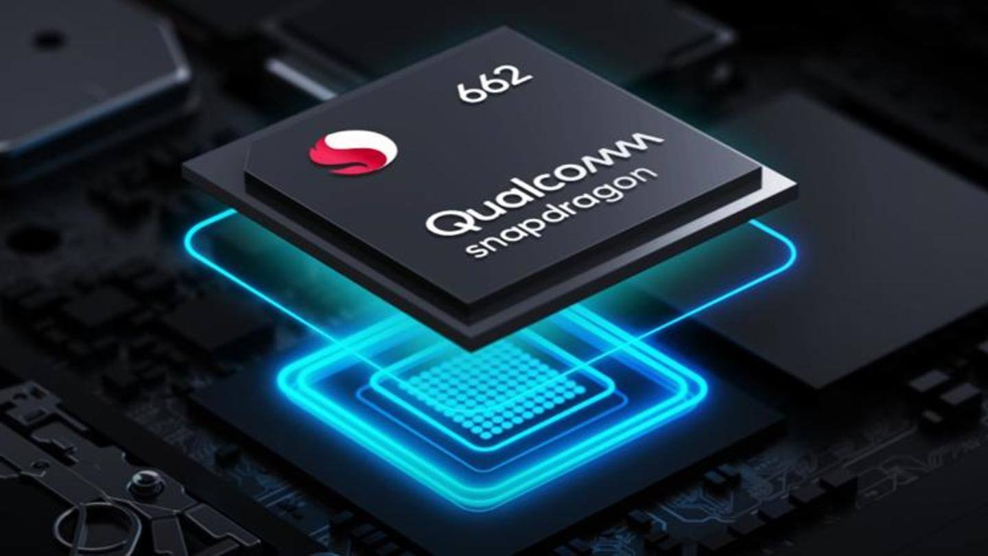 It will be powered by a Snapdragon 662 chipset It will be powered by a Snapdragon 662 chipset