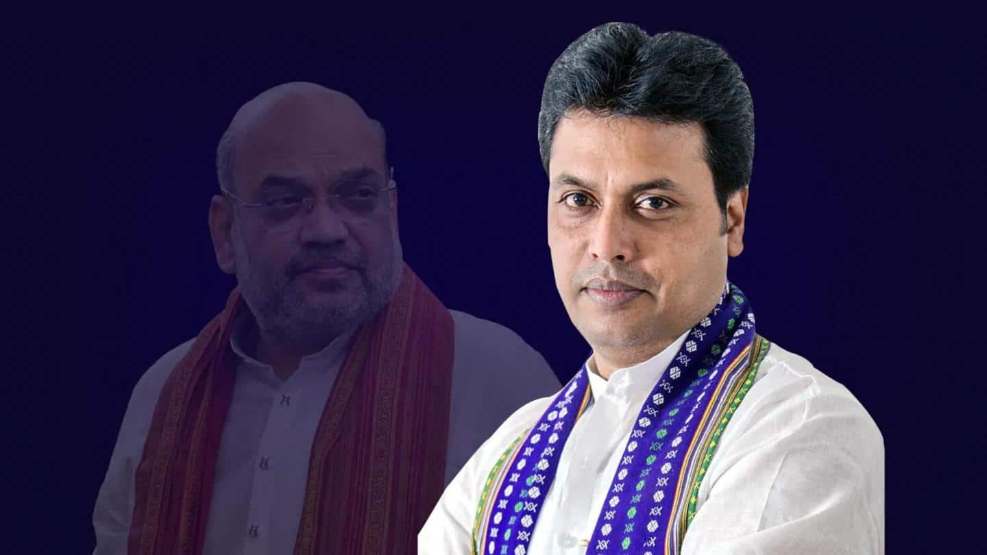 Tripura: Biplab Deb resigns, Manik Saha to be next CM