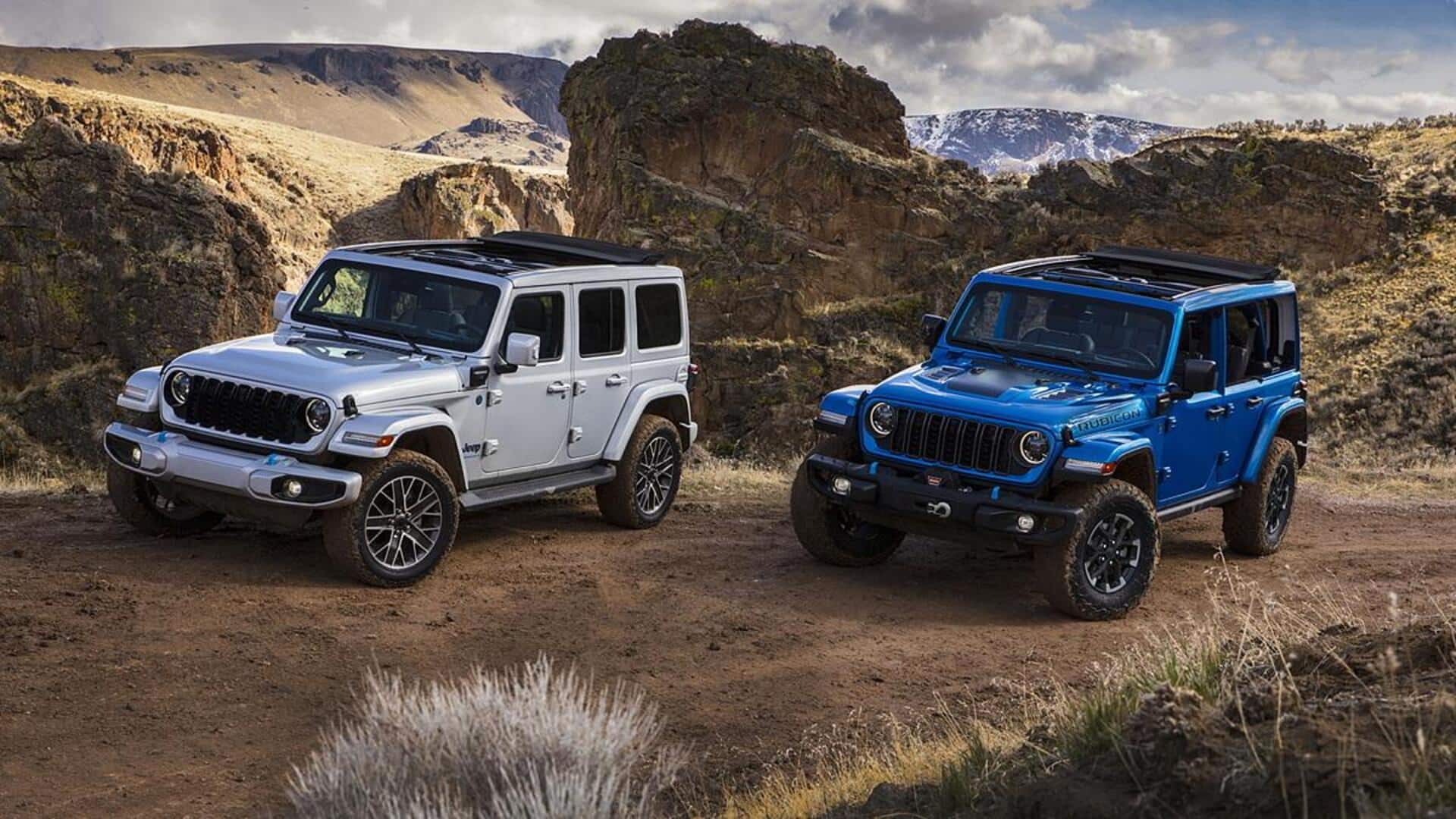 Jeep Wrangler (facelift) launched at ₹67.65 lakh: Check what's new
