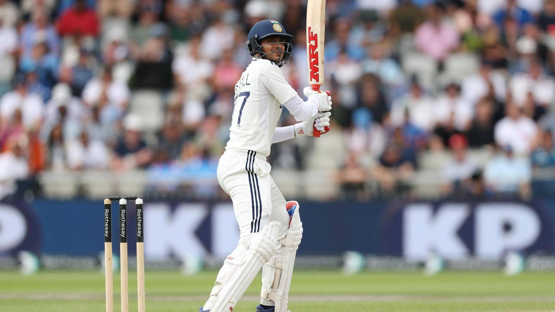 Shubman Gill becomes third Indian with this Test record