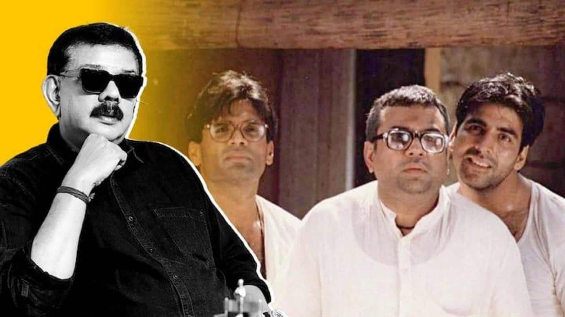 'Hera Pheri' controversy hasn't 'soured' relationship with Priyadarshan: Paresh Rawal