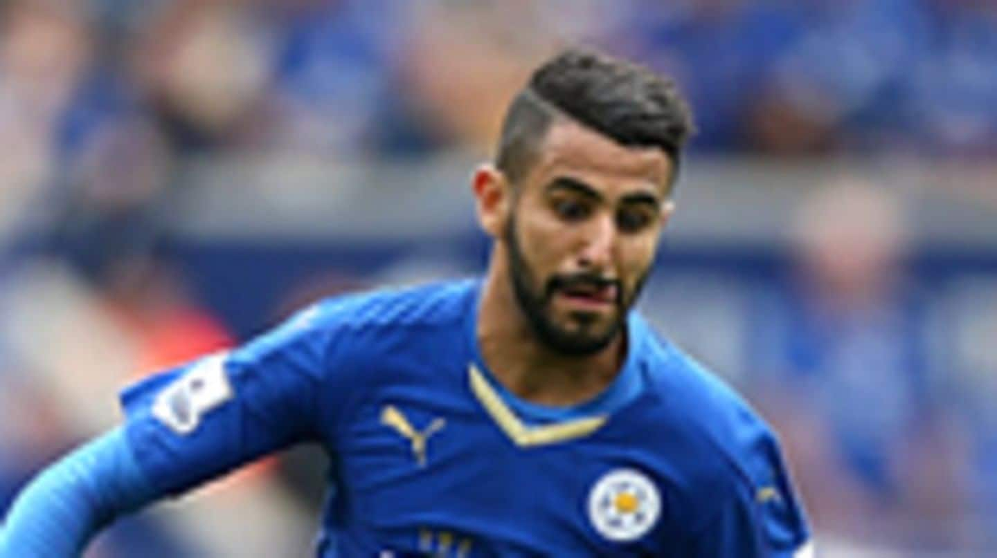 Riyad Mahrez leaves national team camp to complete transfer