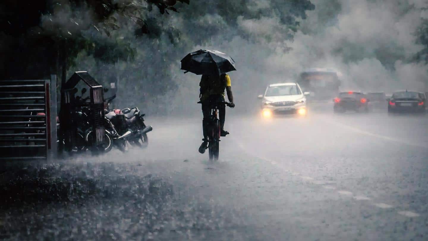 What is leading to heavy rains and flooding across India?