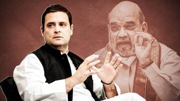 Rahul Gandhi slams Amit Shah over 'shoe-incident', BJP hits back