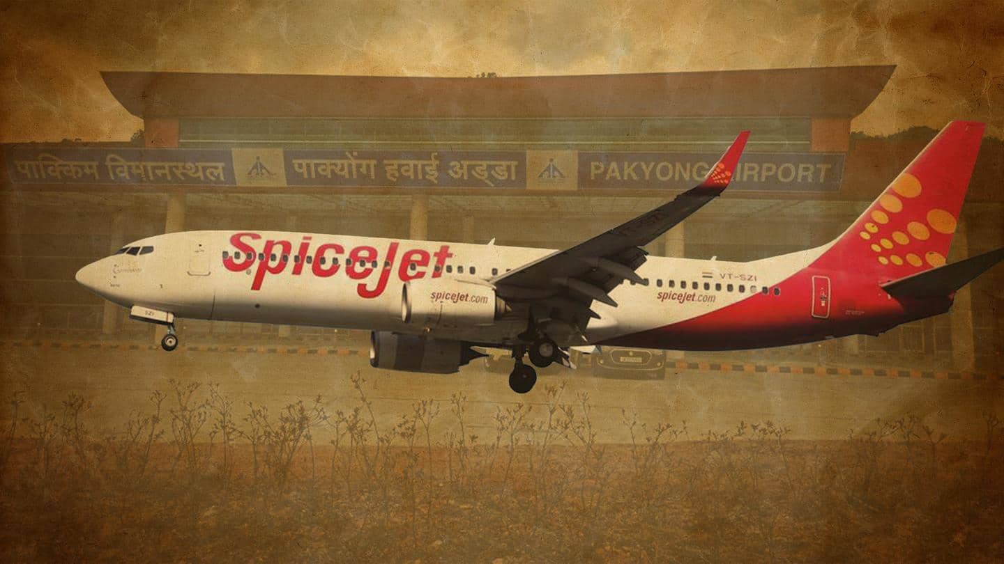No flights to Sikkim as SpiceJet suspends operations to Pakyong