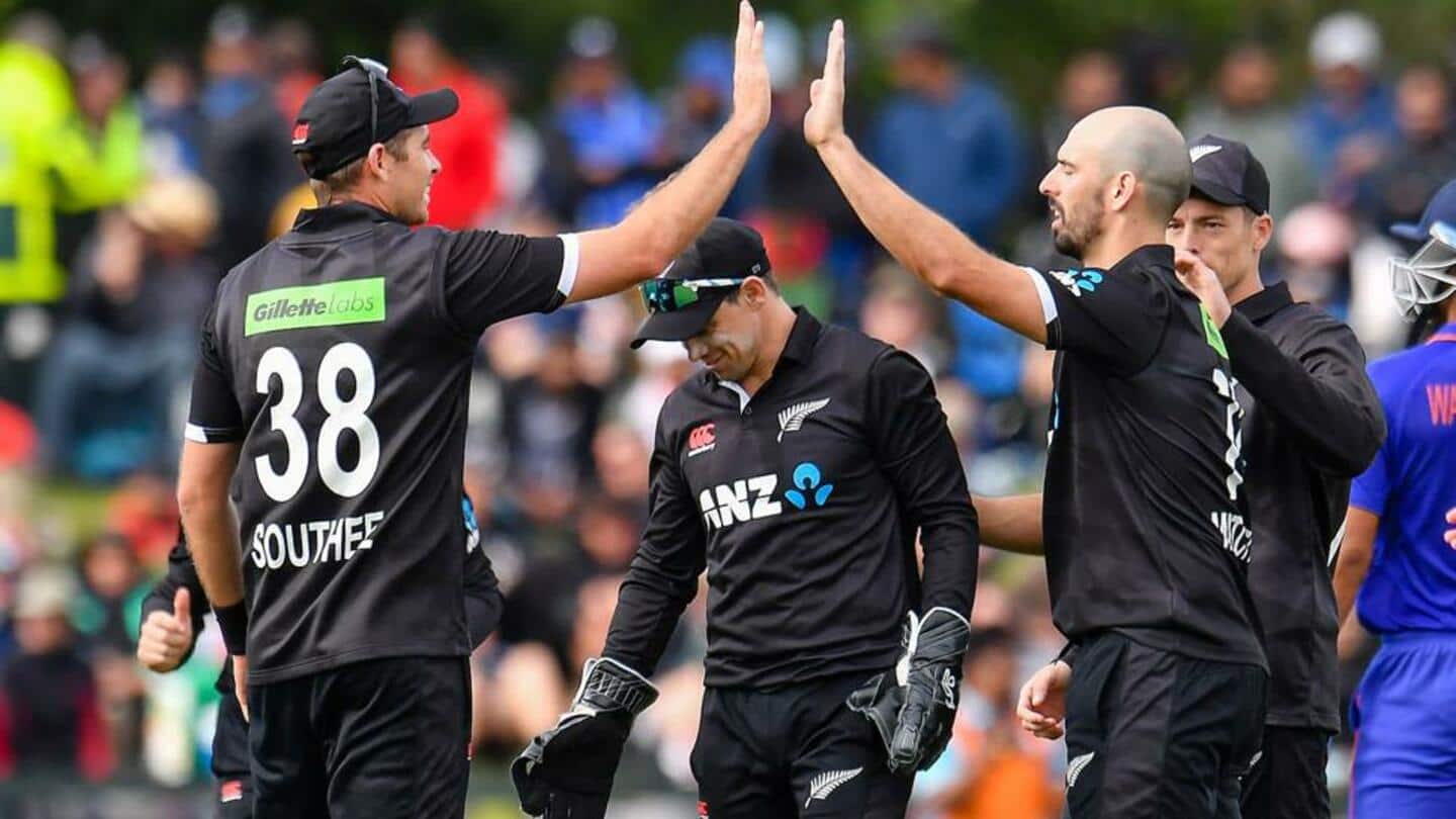 NZ vs IND: 3rd ODI washed out; Kiwis win series