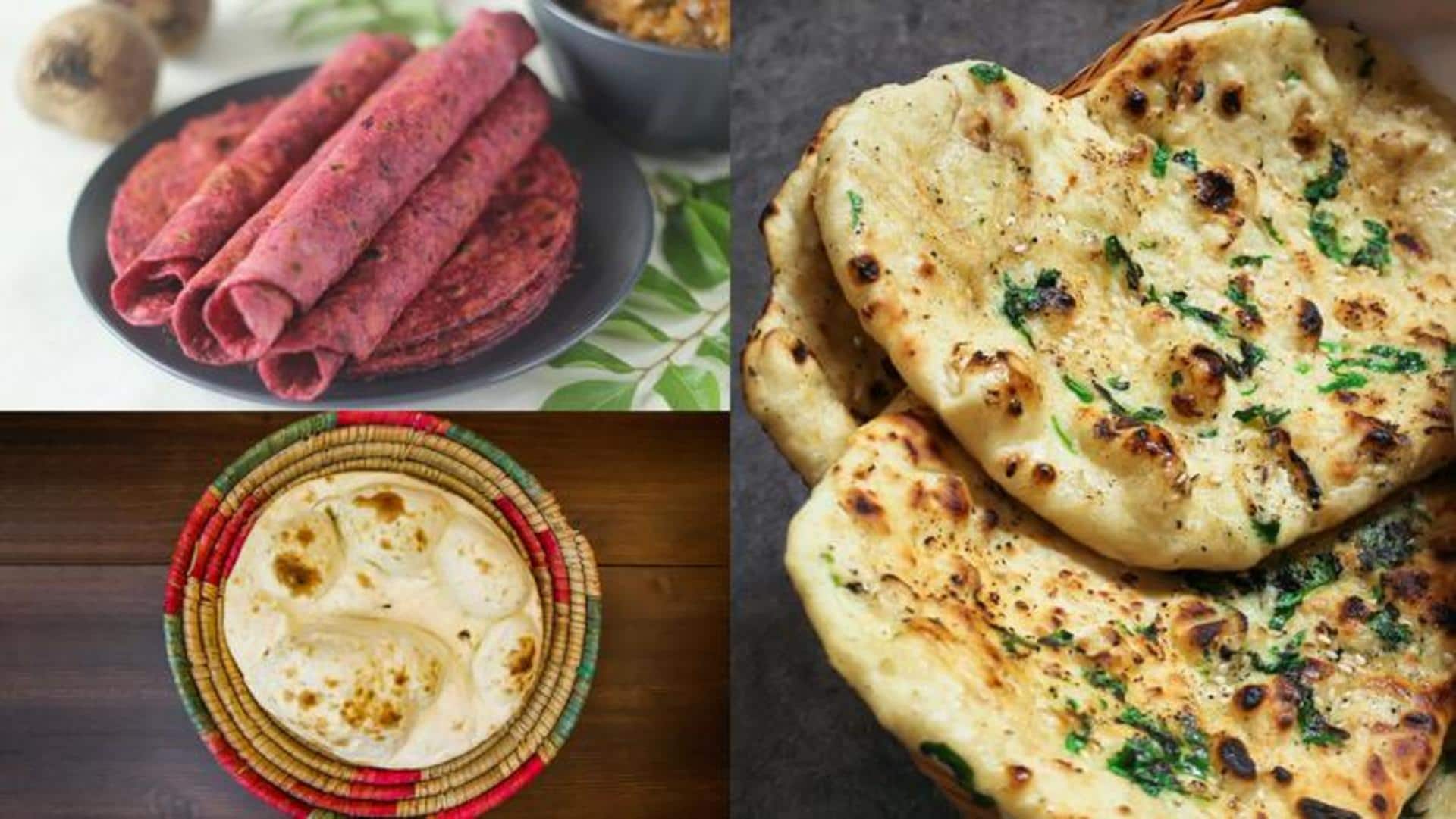 Bored of regular chapatis? Try these unique roti recipes