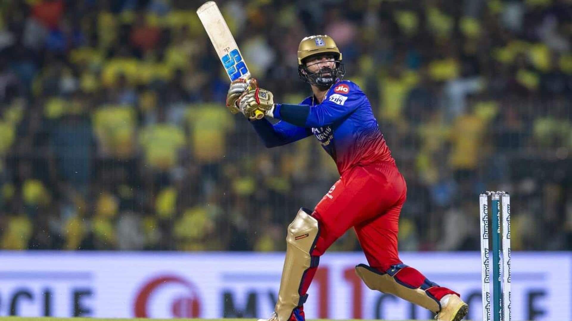 Notable records and stats of Dinesh Karthik in IPL 