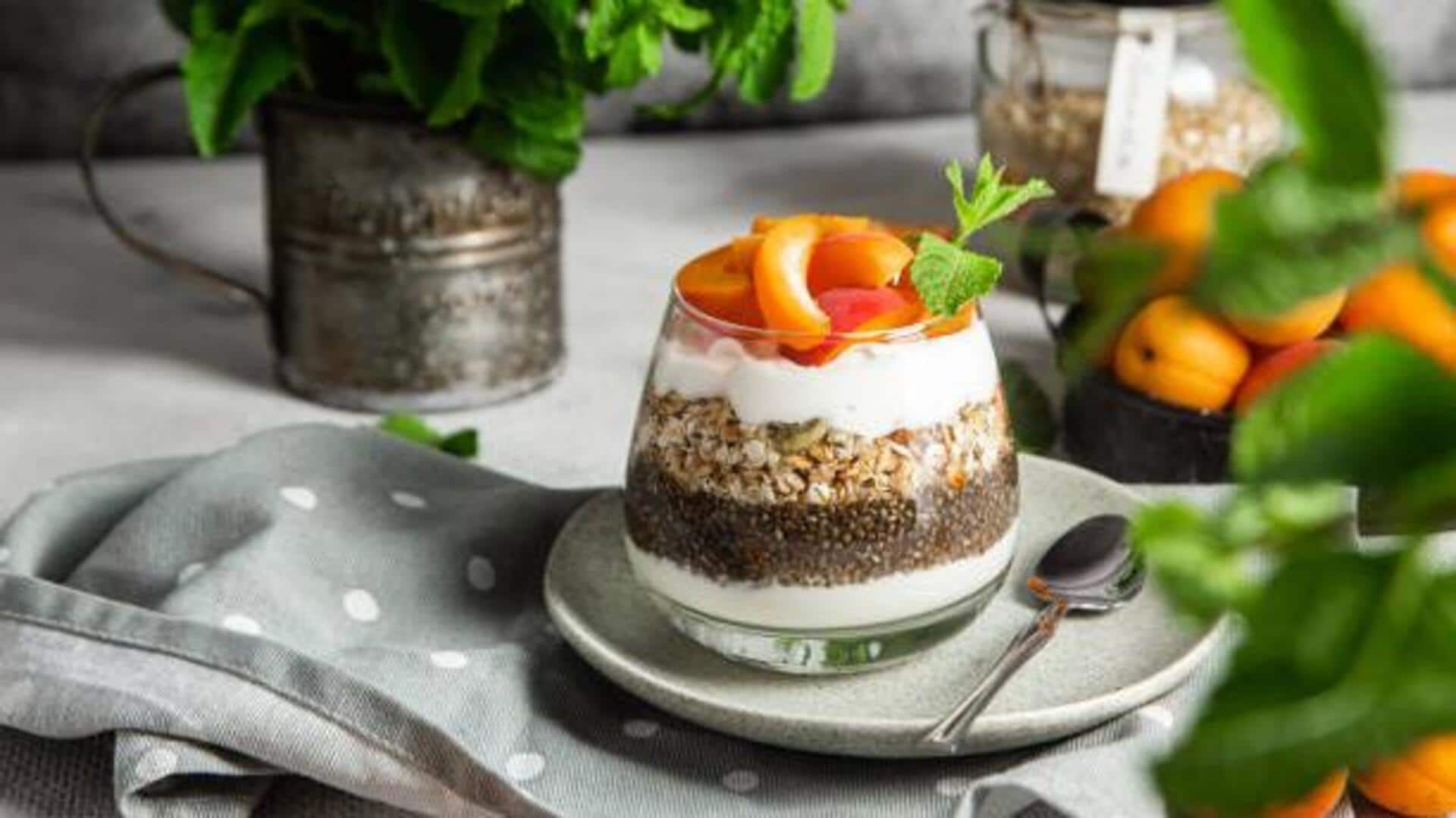 Quick and healthy: Apricot-peanut parfaits
