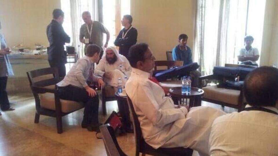 Gujarat polls: New controversy over Chidambaram's photo with Taliban leader
