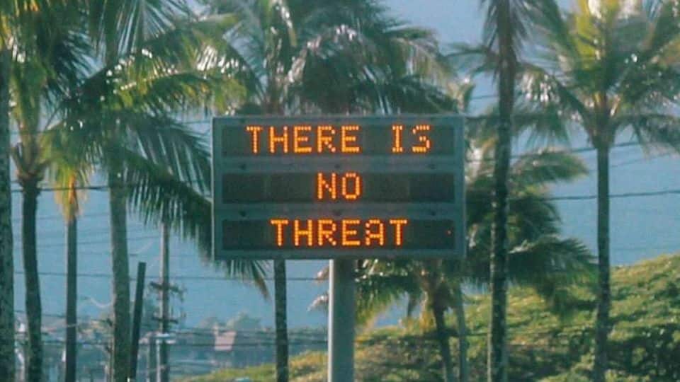 Hawaii: False emergency warning of ballistic missile attack triggers panic