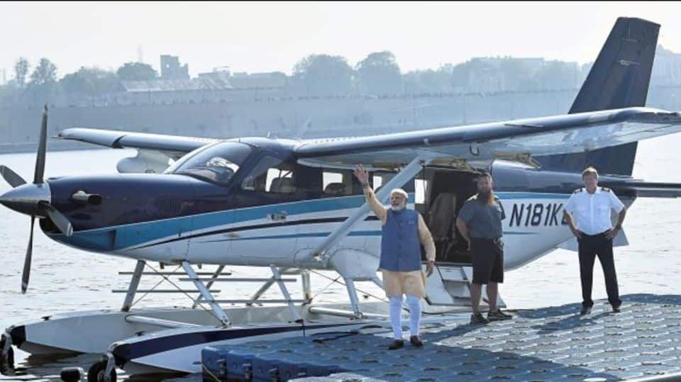 What all was wrong with Modi's historic seaplane ride?