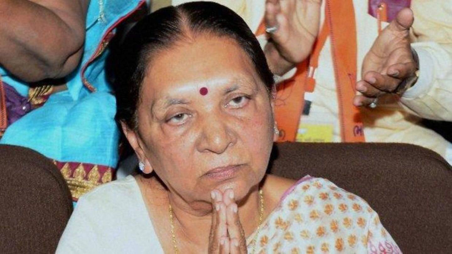 Anandiben Patel: Won't contest 2017 Gujarat Assembly elections