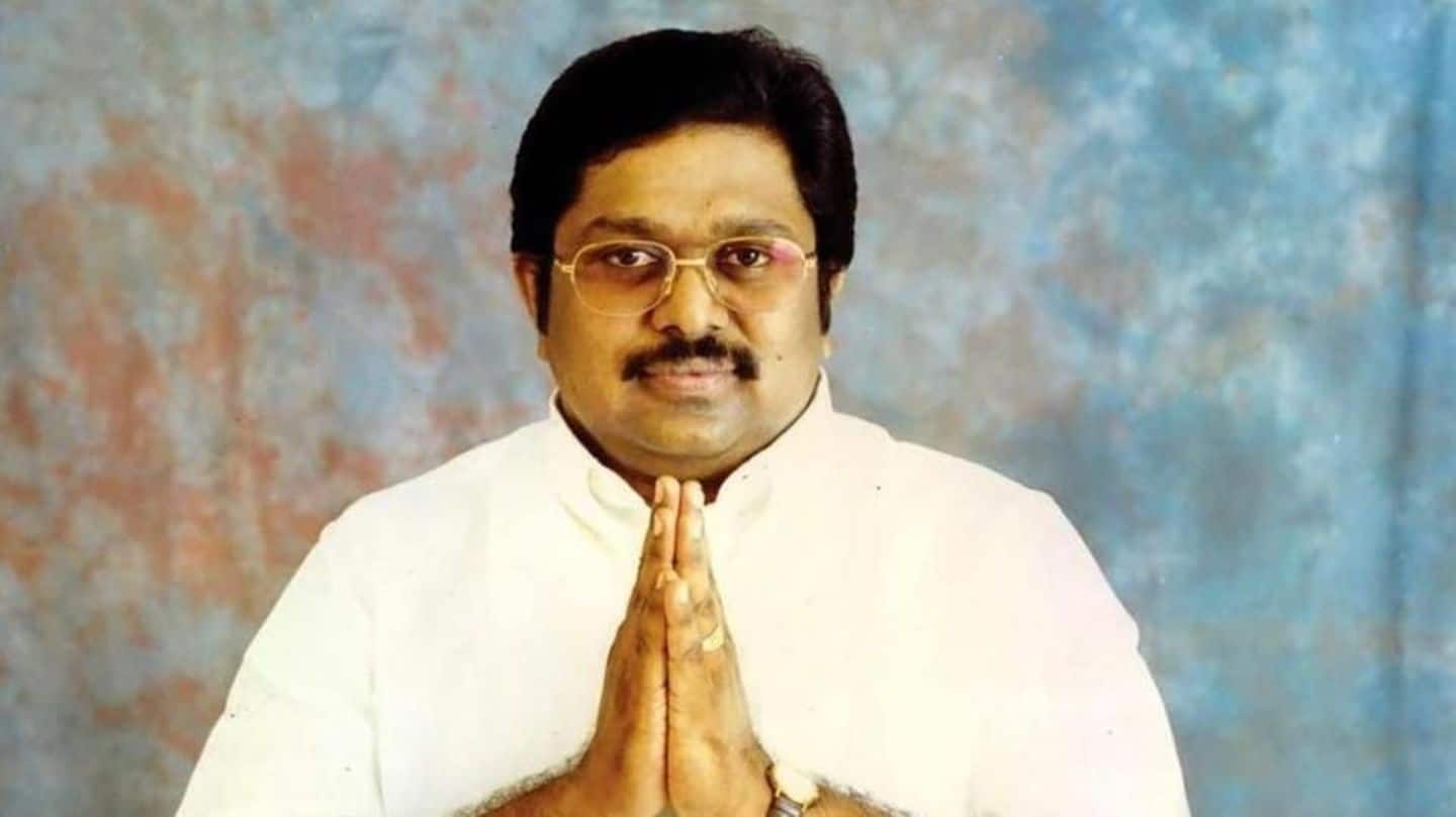 Dhinakaran calls EPS administration "killer government," gets booked for sedition