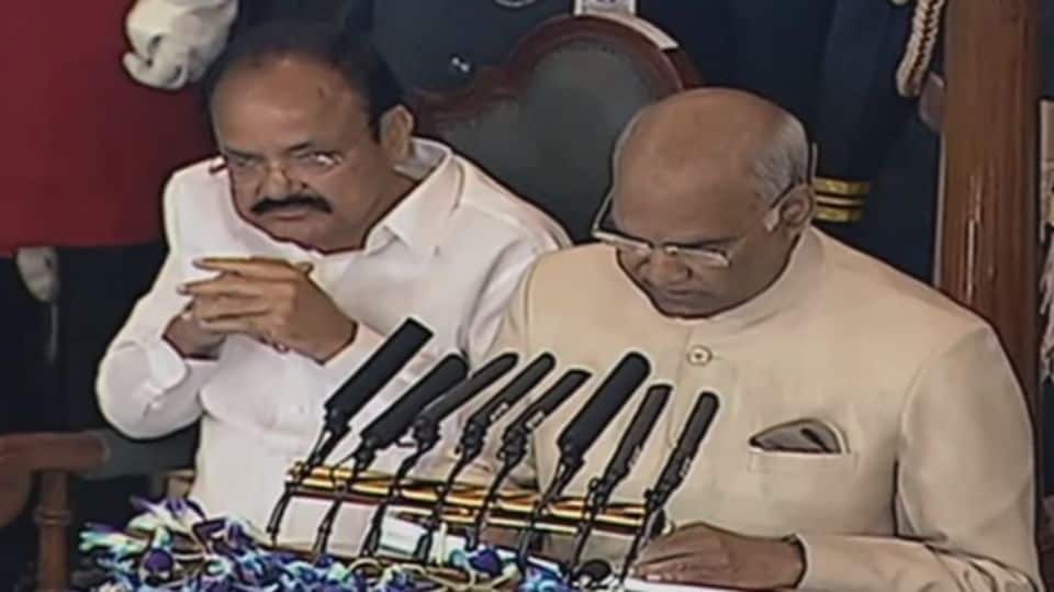 President Kovind's address opens Budget session 2018