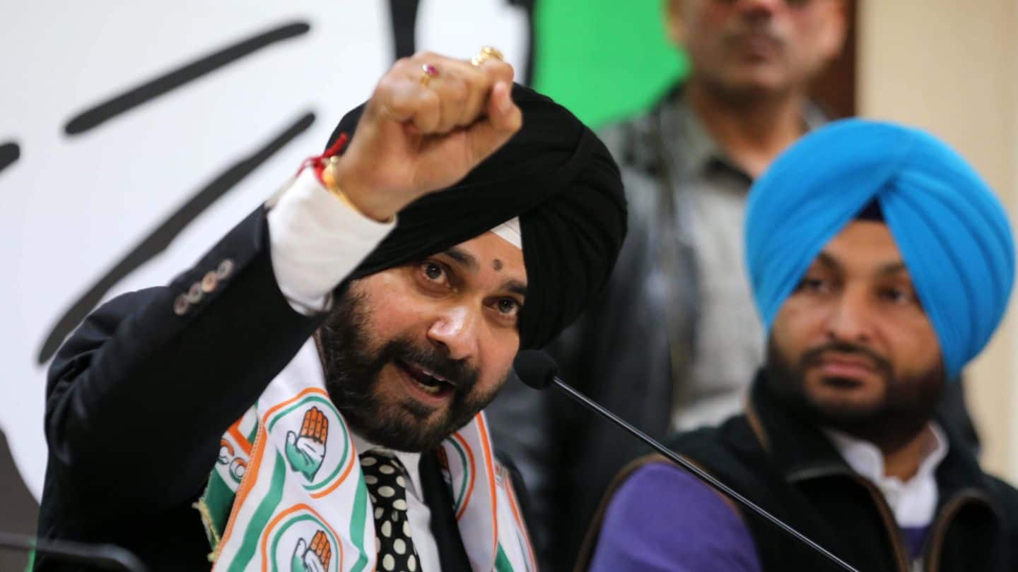 Navjot Singh Sidhu's bank accounts seized for non-payment of dues