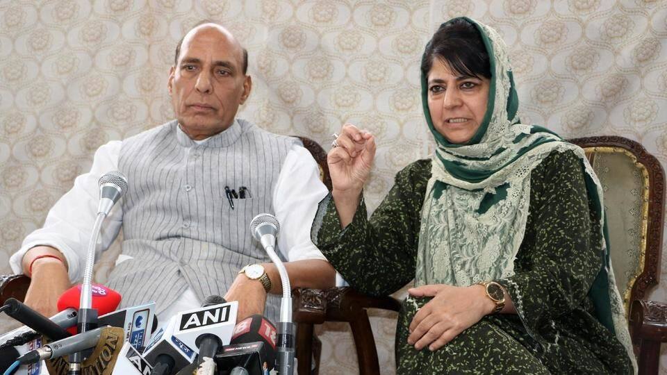 BJP's relations with PDP also have been under strain BJP's relations with PDP also have been under strain