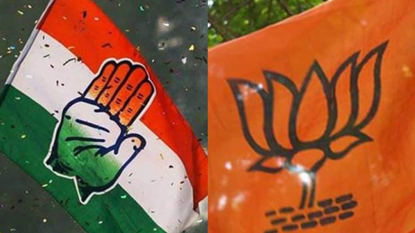 Report: BJP's income jumps 81% and Congress's dips 14%