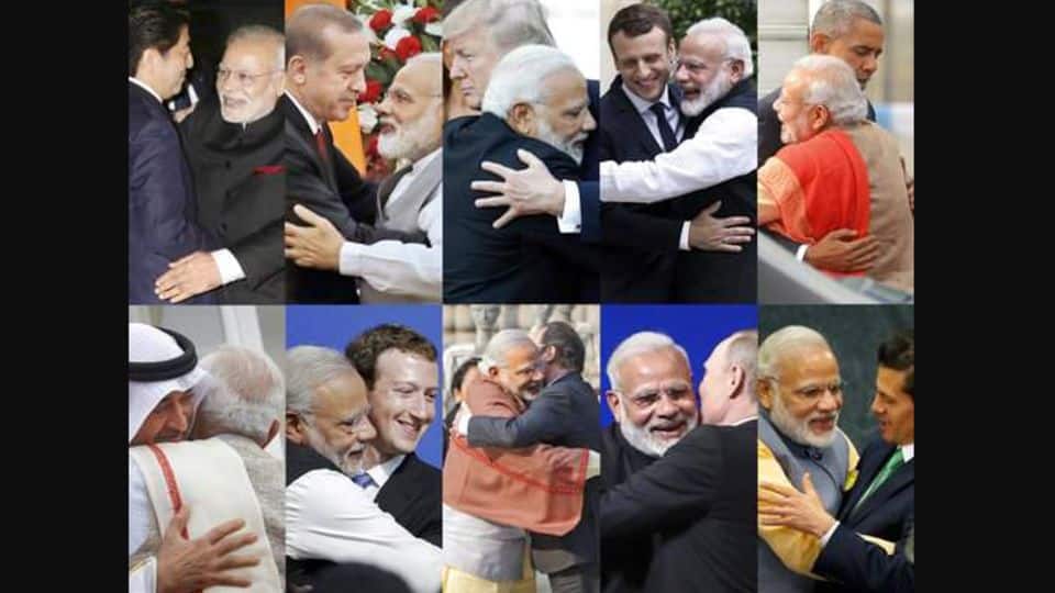 Modi on "hugplomacy": I'm a common man, don't know protocols