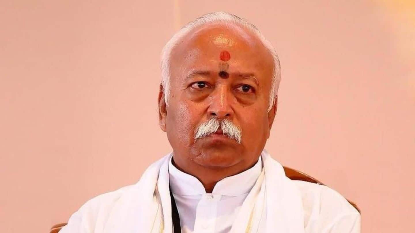 Bhagwat: 'Hindustan is country of Hindus, but doesn't exclude others'