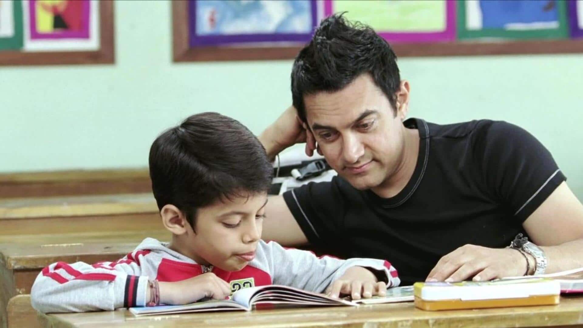 Darsheel recalls Aamir taking over as 'Taare Zameen...' director mid-shoot Darsheel recalls Aamir taking over as 'Taare Zameen...' director mid-shoot