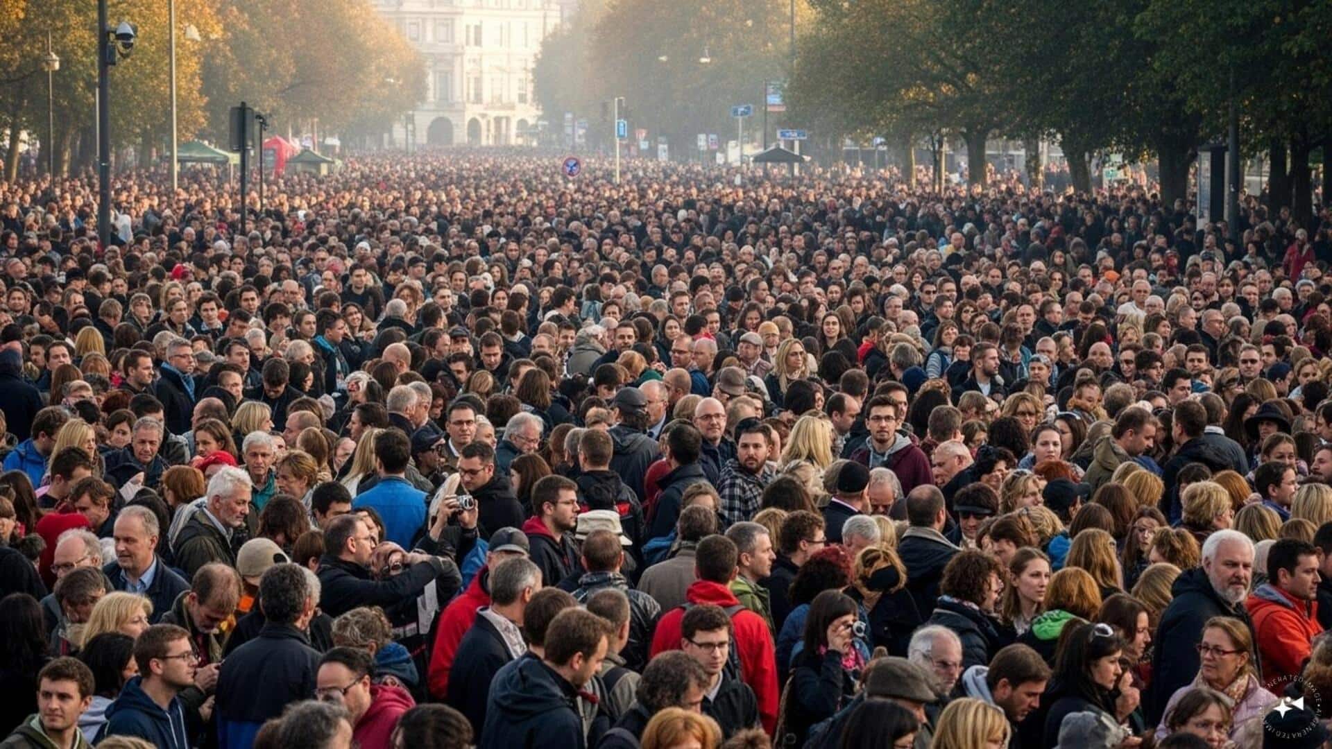 Global population to peak at 10.8bn before decline: UN report