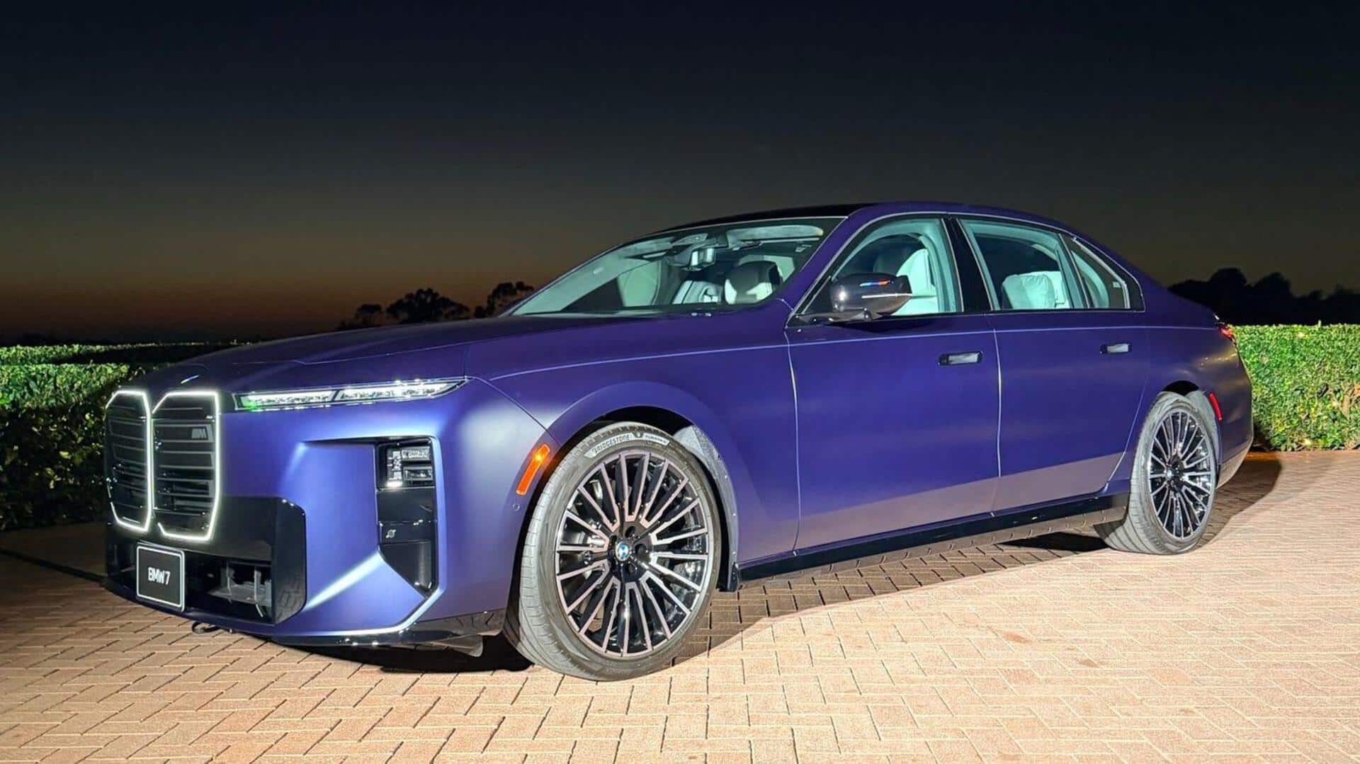 2027 BMW M760 flagship sedan packs a powerful V8 engine
