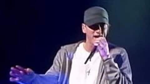 Eminem unleashes furious rap against 'kamikaze, racist, orange' Trump