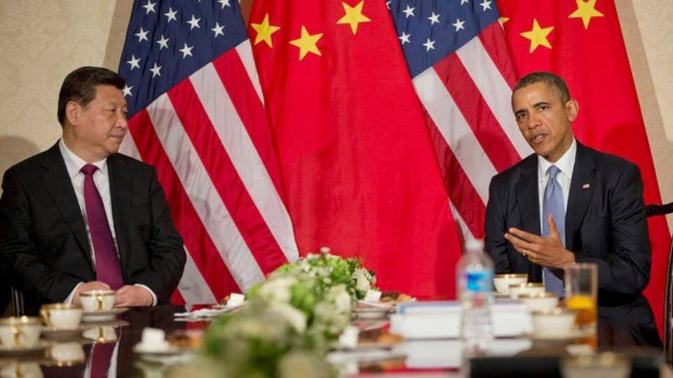 All smiles as "veteran cadres" Obama and Xi reunite
