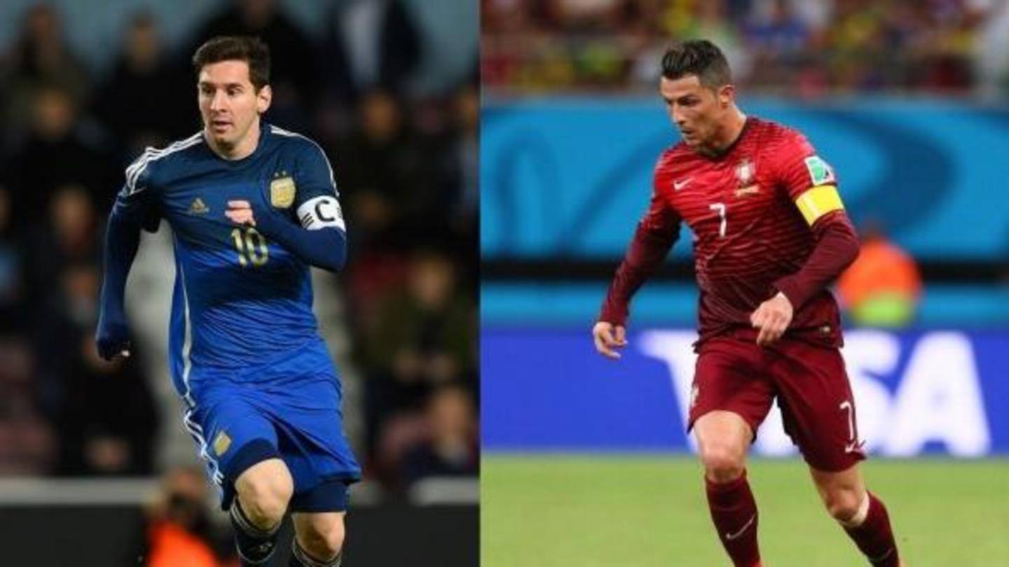 Messi and Ronaldo's favorite opponents in international football Messi and Ronaldo's favorite opponents in international football