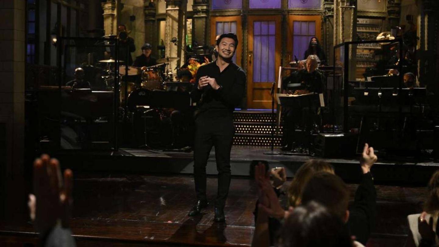 Liu was guest host at 'Saturday Night Live' last month Liu was guest host at 'Saturday Night Live' last month
