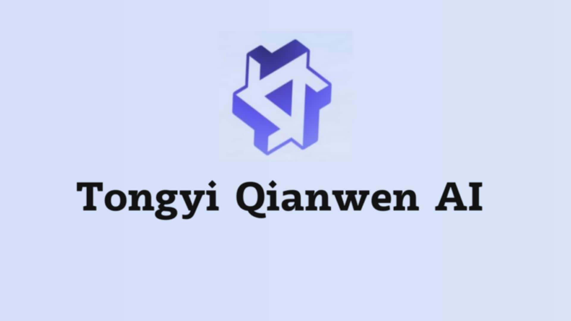 Alibaba to soon release Tongyi Qianwen AI model for public