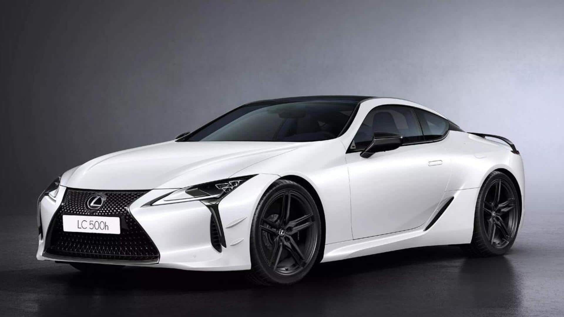 Lexus LC500h Limited Edition arrives at Rs. 2.5 crore