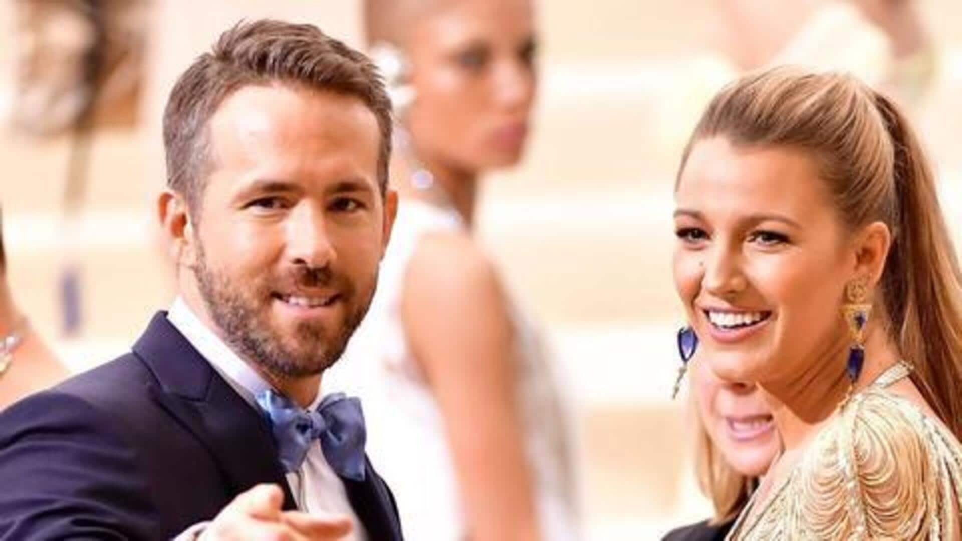 Ryan Reynolds jokes about Blake Lively's legal battle at 'SNL50'