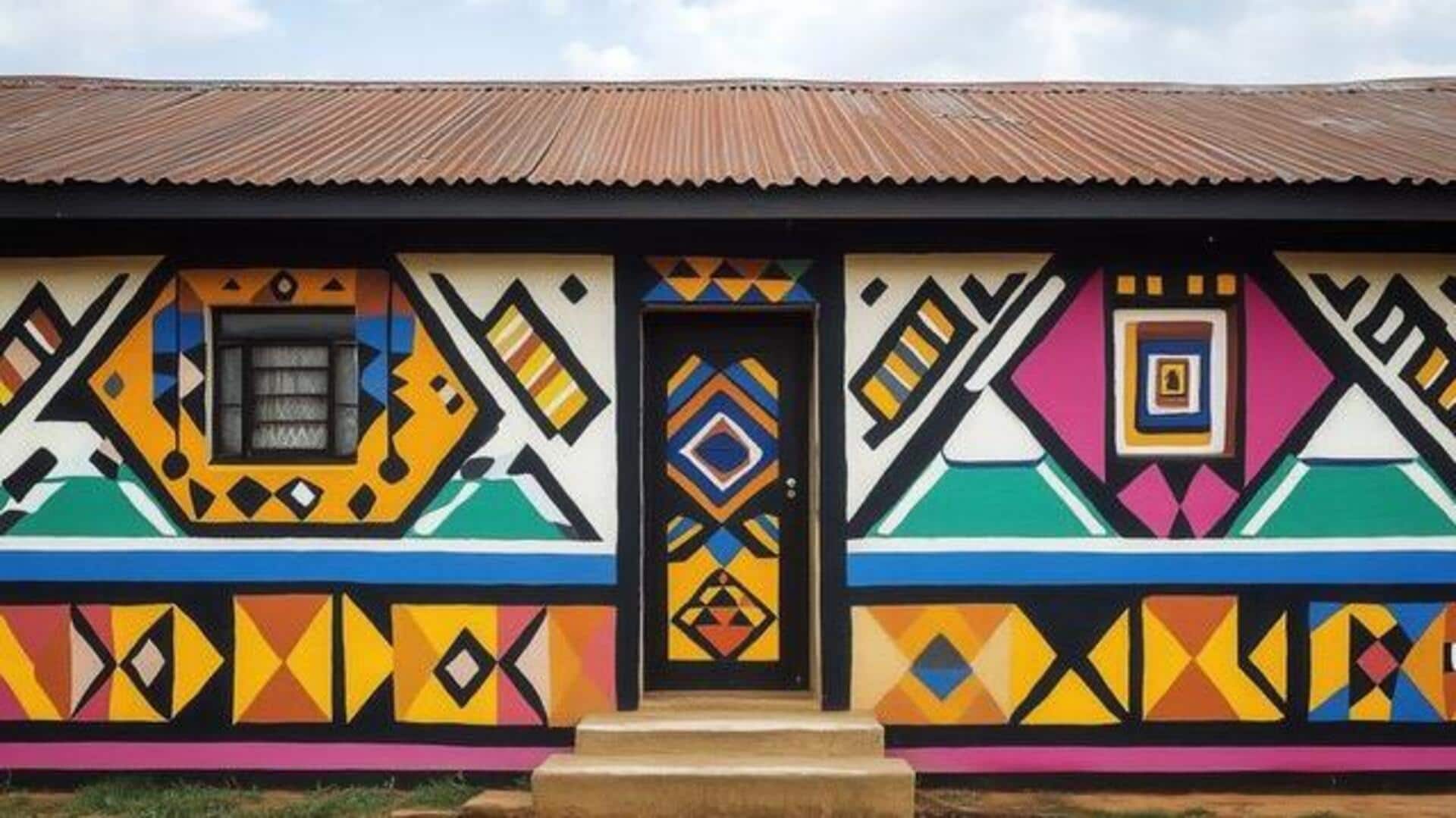 All about Ndebele murals All about Ndebele murals