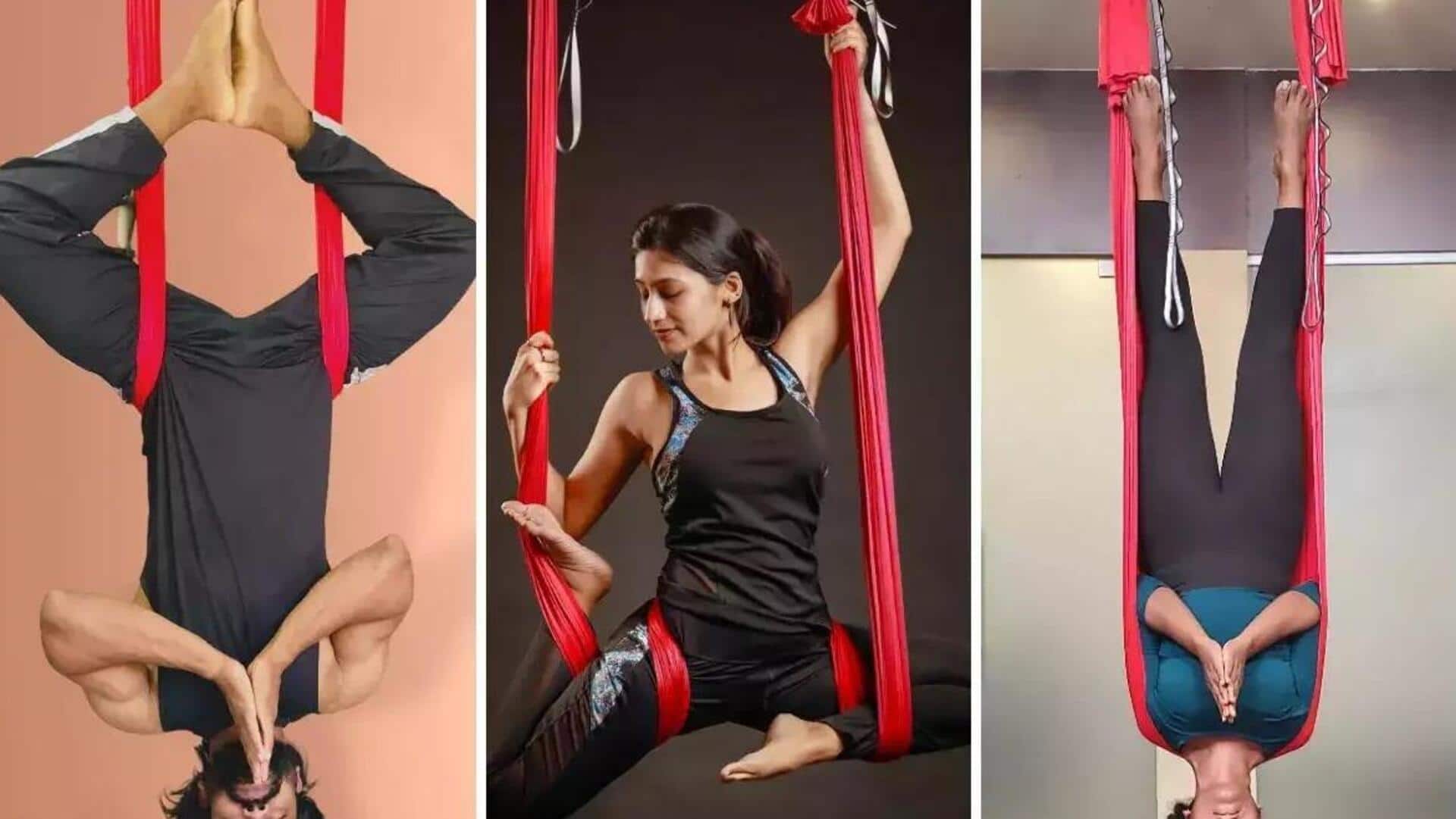 Why aerial yoga is a must-do exercise
