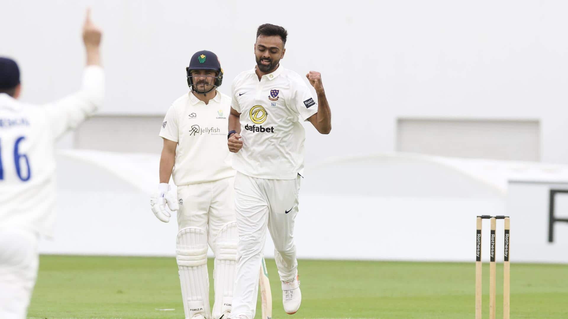 Jaydev Unadkat rattles Glamorgan with four-fer in County Championship: Stats