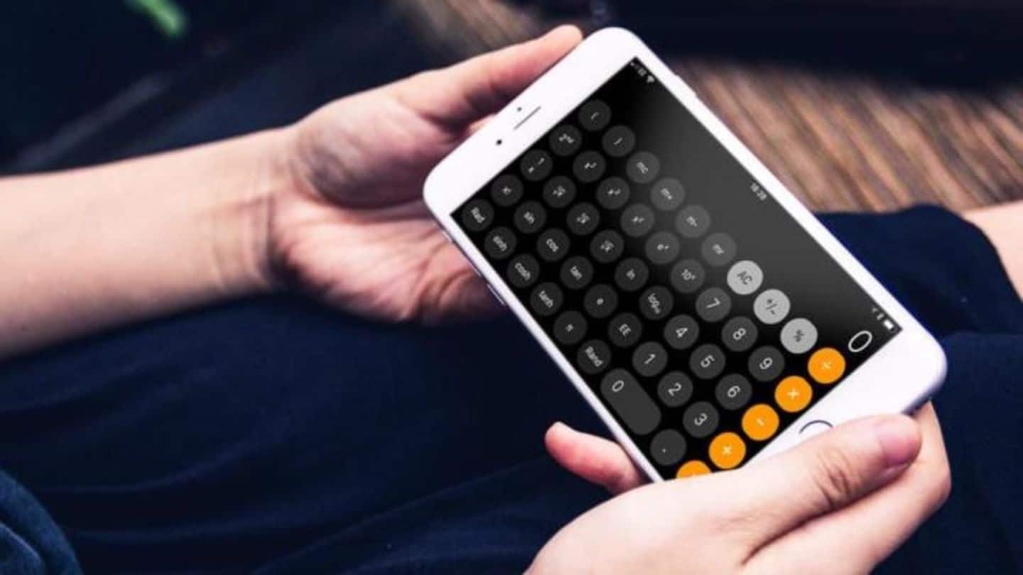 Type quickly on iPhone's iOS 11 calculator. You'd be surprised
