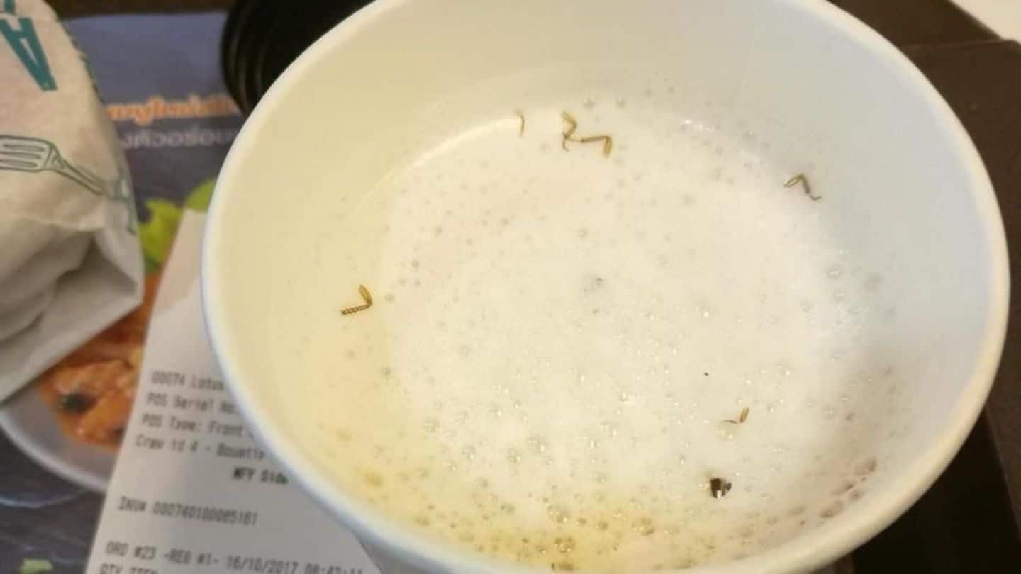 McDonald's serves 'cockroach legs' in coffee; apologizes later