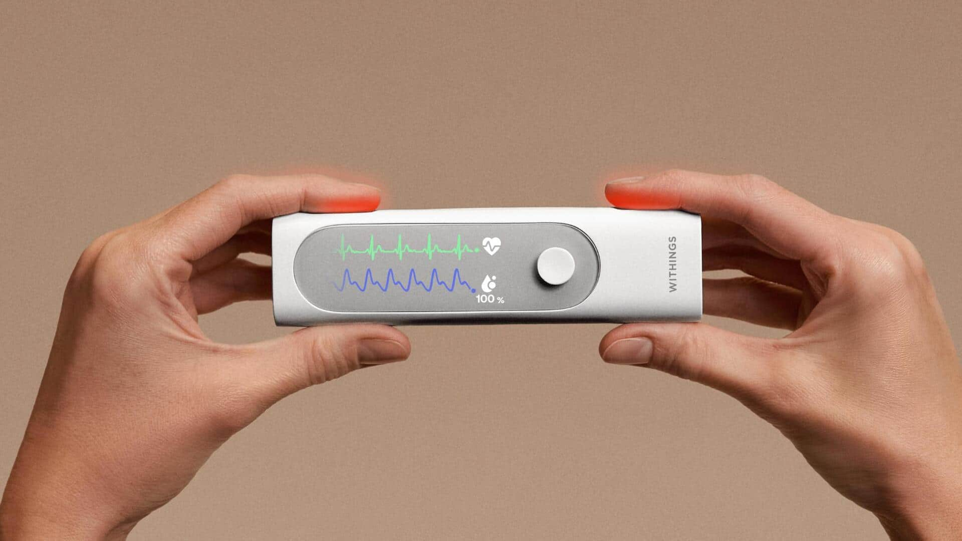 Withings launches BeamO, an all-in-one thermometer, oximeter, ECG and stethoscope