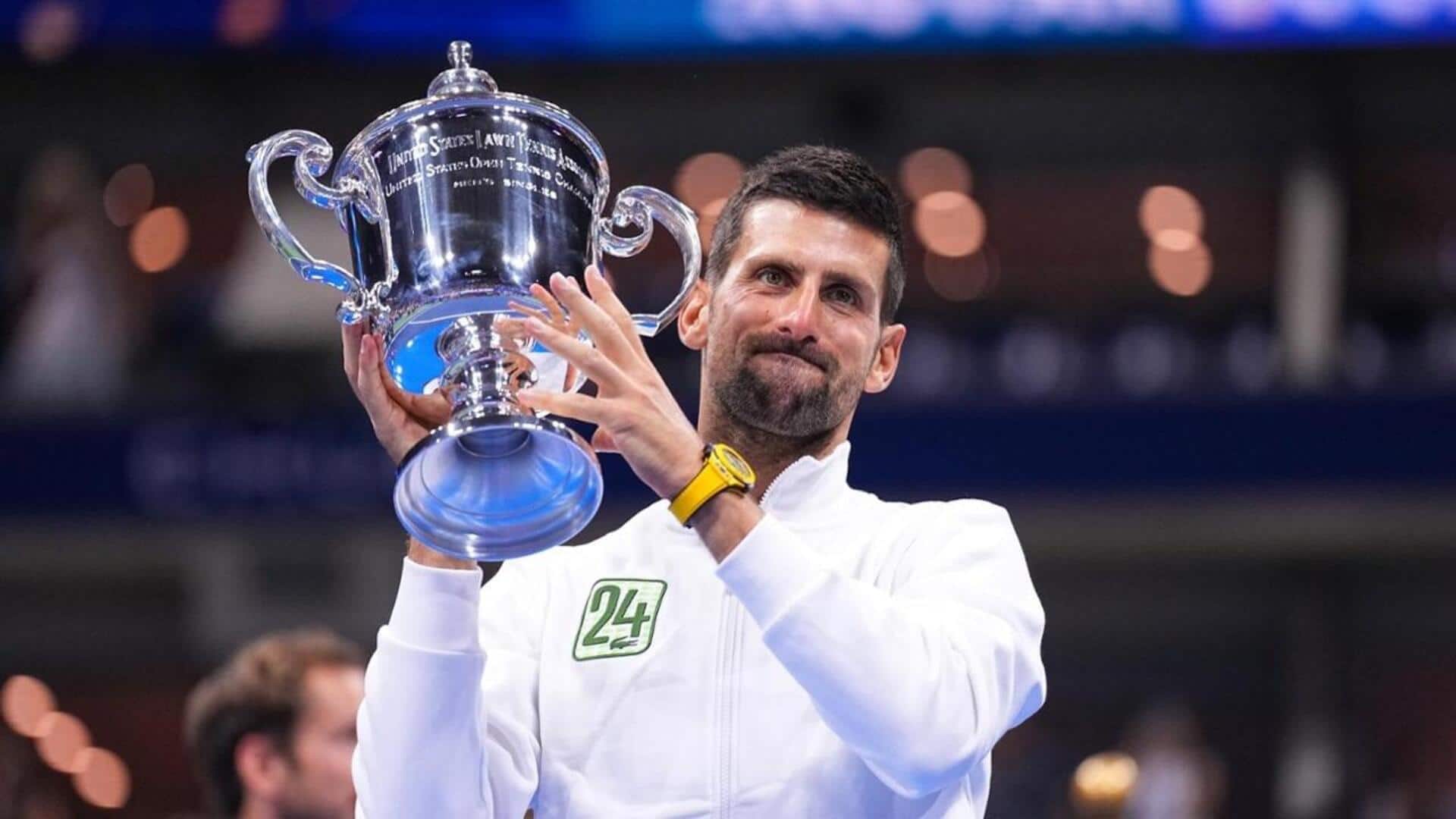 By the numbers: Novak Djokovic owns four US Open titles By the numbers: Novak Djokovic owns four US Open titles