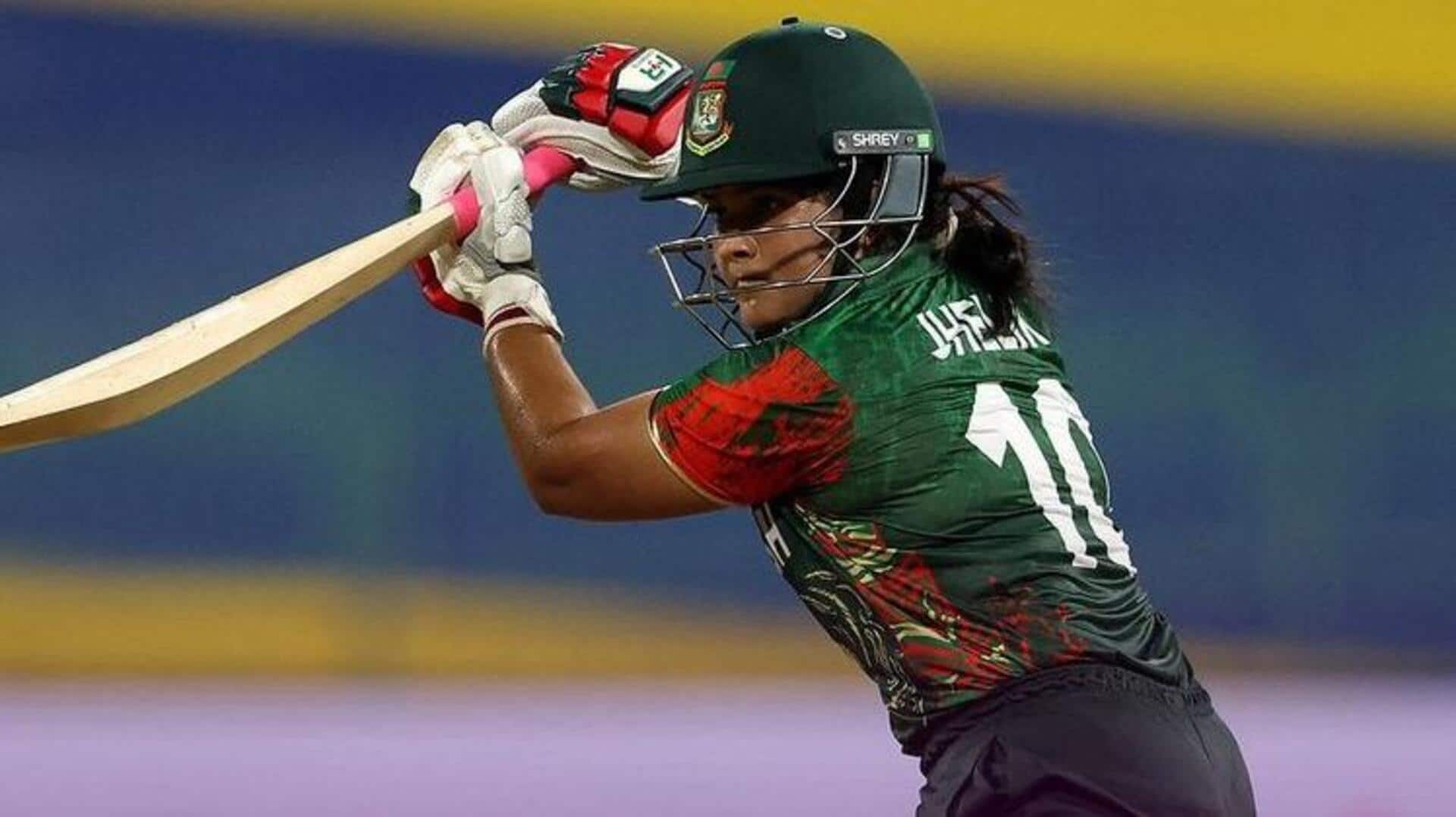 Rubya Haider slams half-century on WODI debut: Key stats