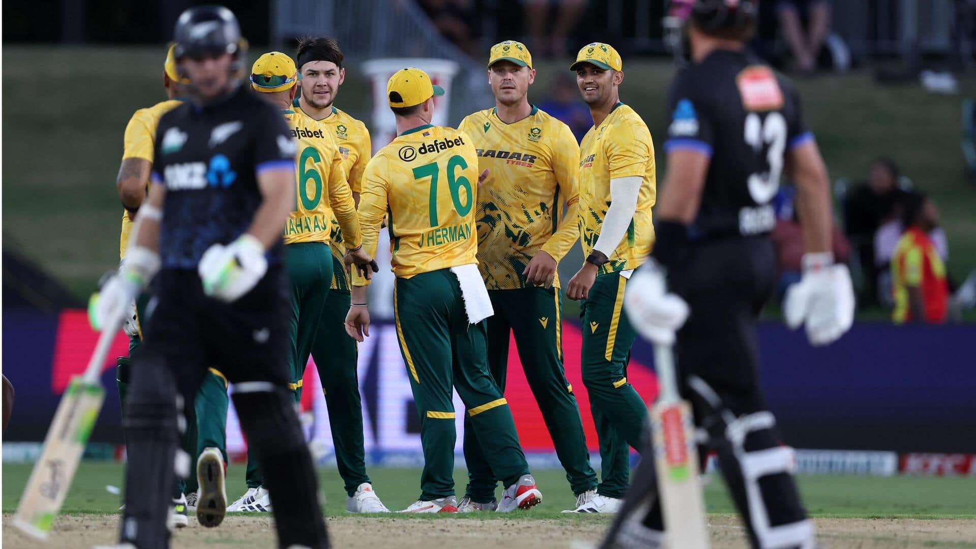 South Africa tame New Zealand in 1st T20I: Key stats 