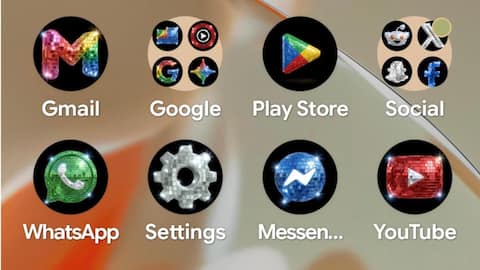 You now get disco ball icons on your Android devices