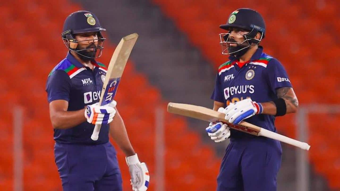 Kohli and Rohit starred during England series Kohli and Rohit starred during England series