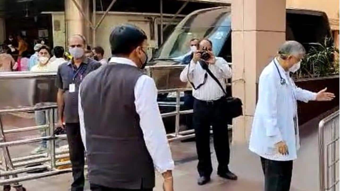 Union Health Minister Mandaviya's visit sparked a row Union Health Minister Mandaviya's visit sparked a row